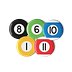 Pool Ball Pins Set A