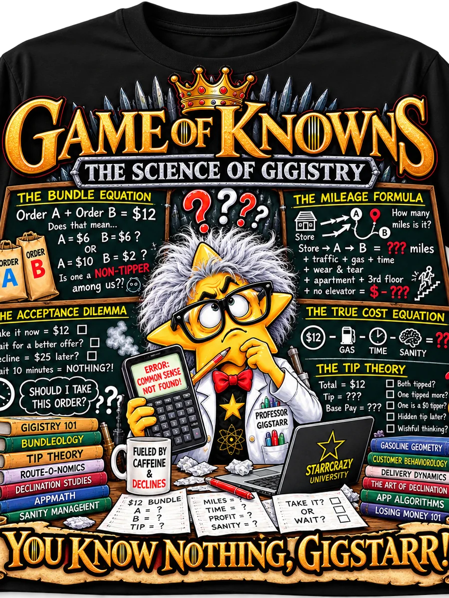 👑 GAME OF KNOWNS – The Science of Gigistry 🧪 product image (1)
