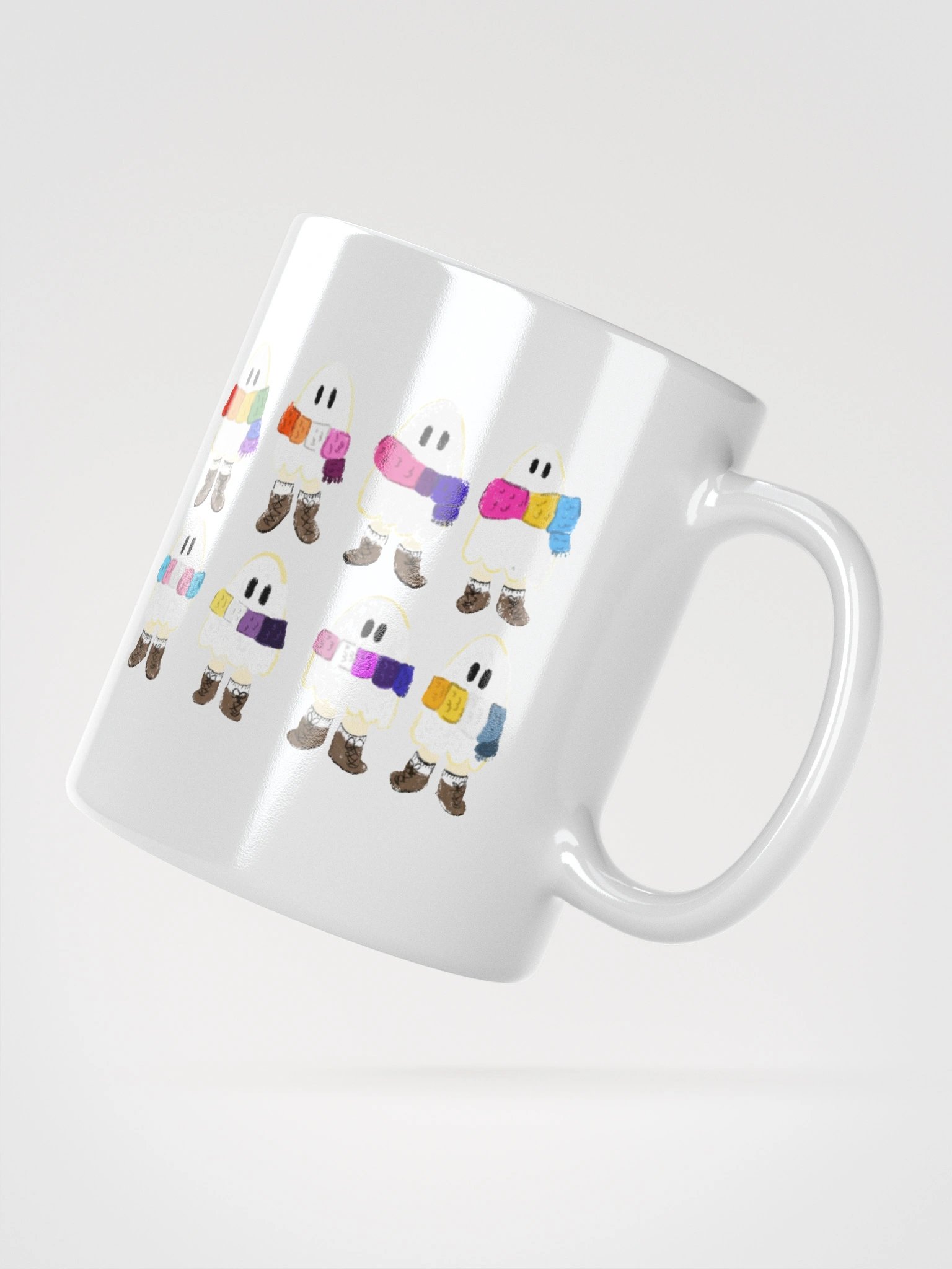 Pride Flag Ghosties Mug product image (2)