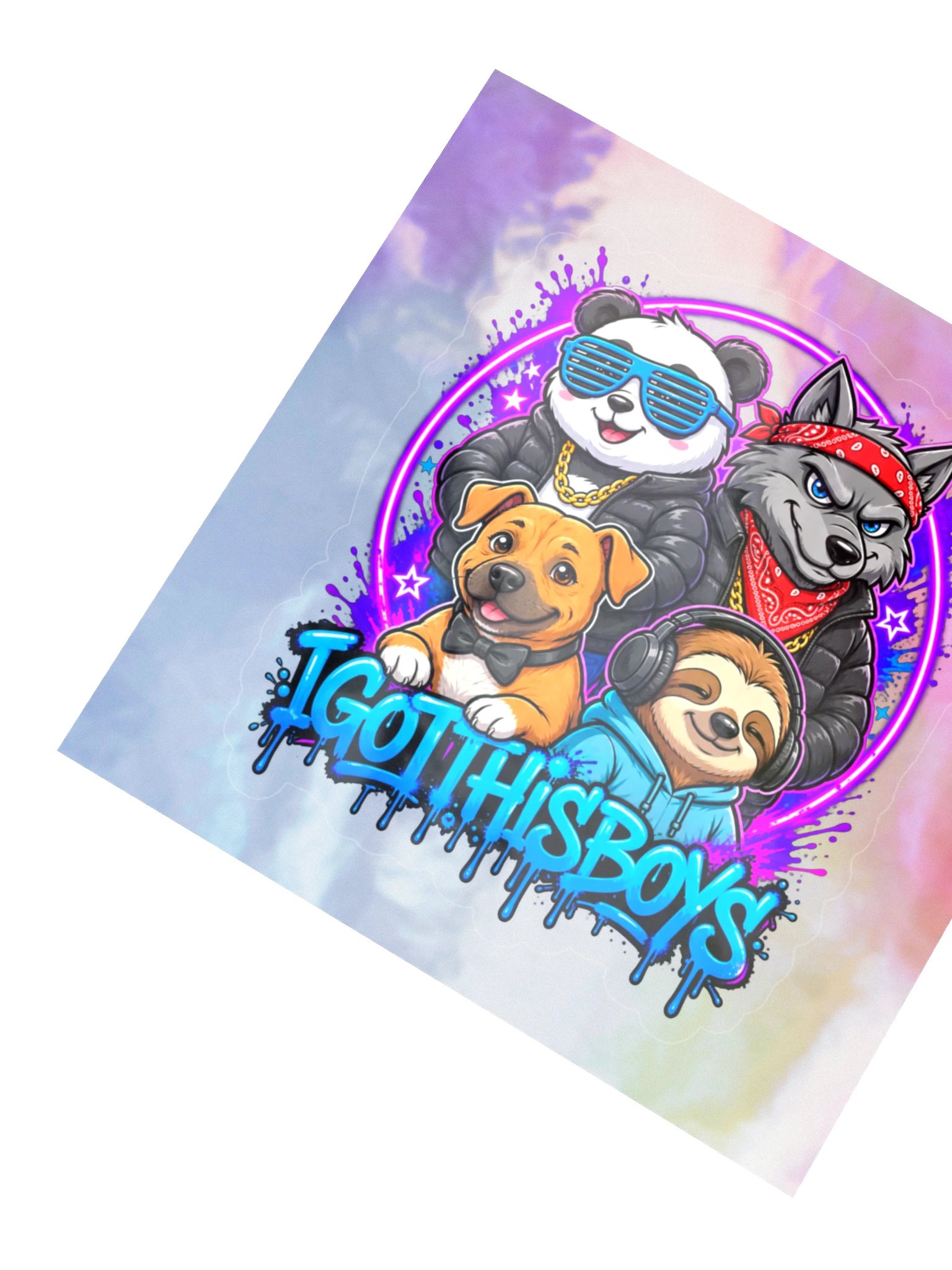IGotThisBoys Squad Holographic Sticker product image (2)