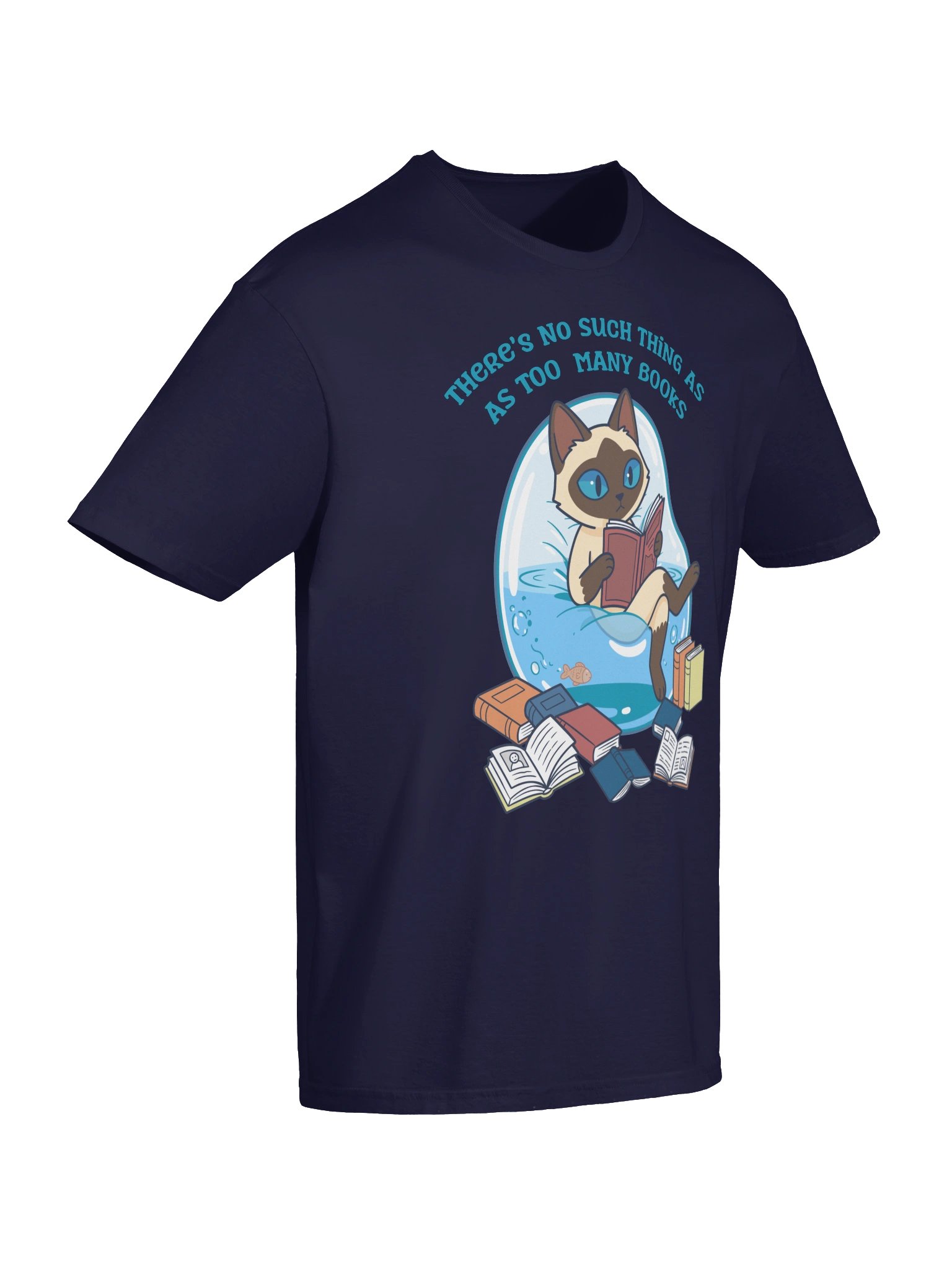 No Such Thing As Too Much Books Tee product image (7)