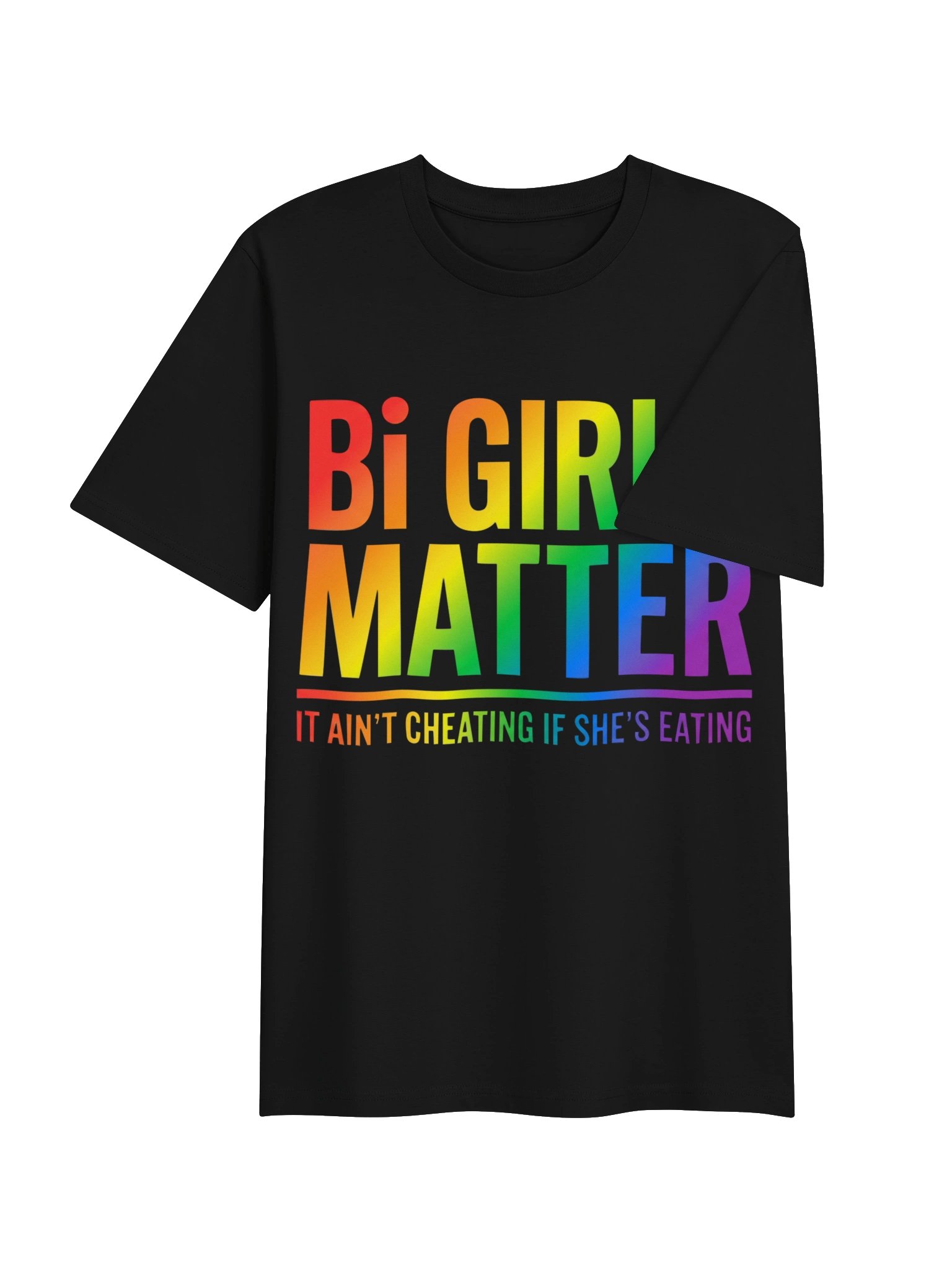 Bi Girls Matter Novelty T-Shirt product image (7)