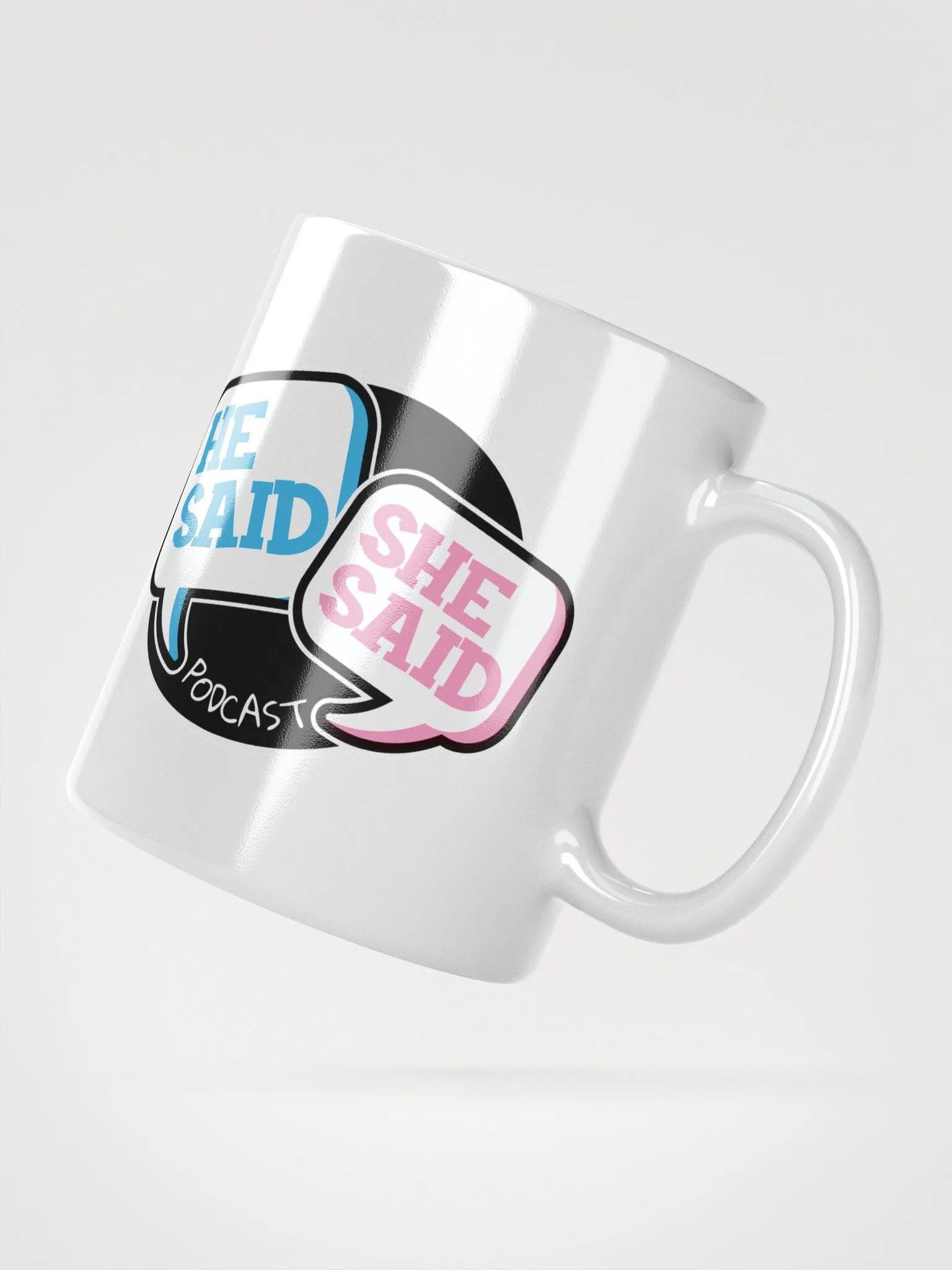 He Said She Said Podcast Mug product image (2)
