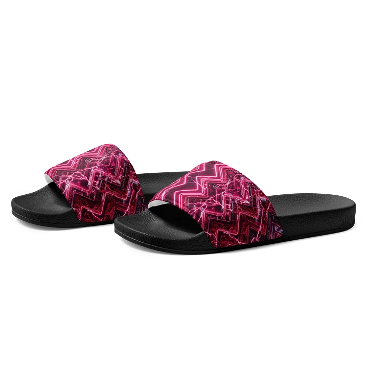 Pink rippled slides product image (2)
