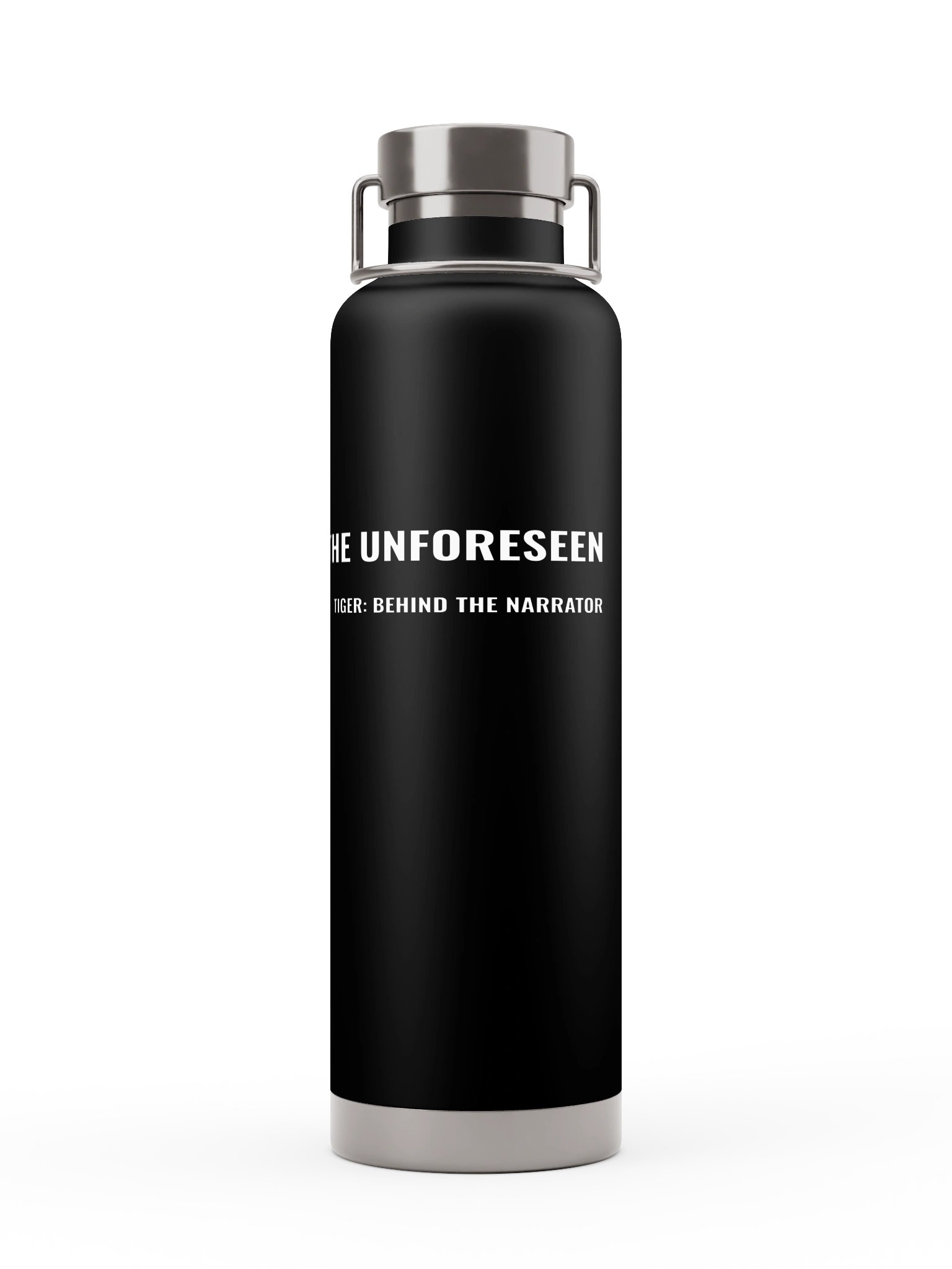 Tiger: Behind the Narrator – "Our Routine Is The Unforeseen" Insulated Bottle product image (2)