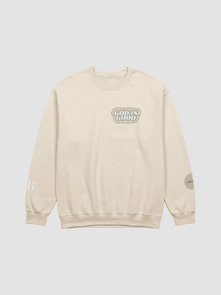 TAN God is Good Sweatshirt product image (1)