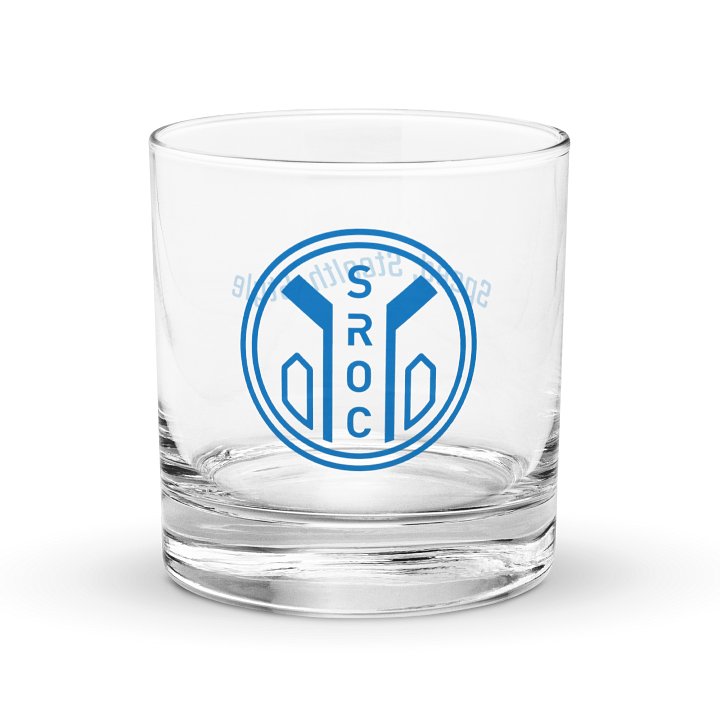 Speed, Stealth, Style Rocks Glass product image (1)
