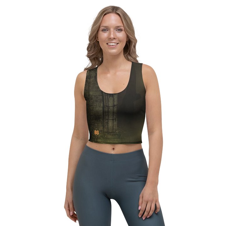 'Elven Stories - Blinded By The Light' All-Over Crop Top product image (1)