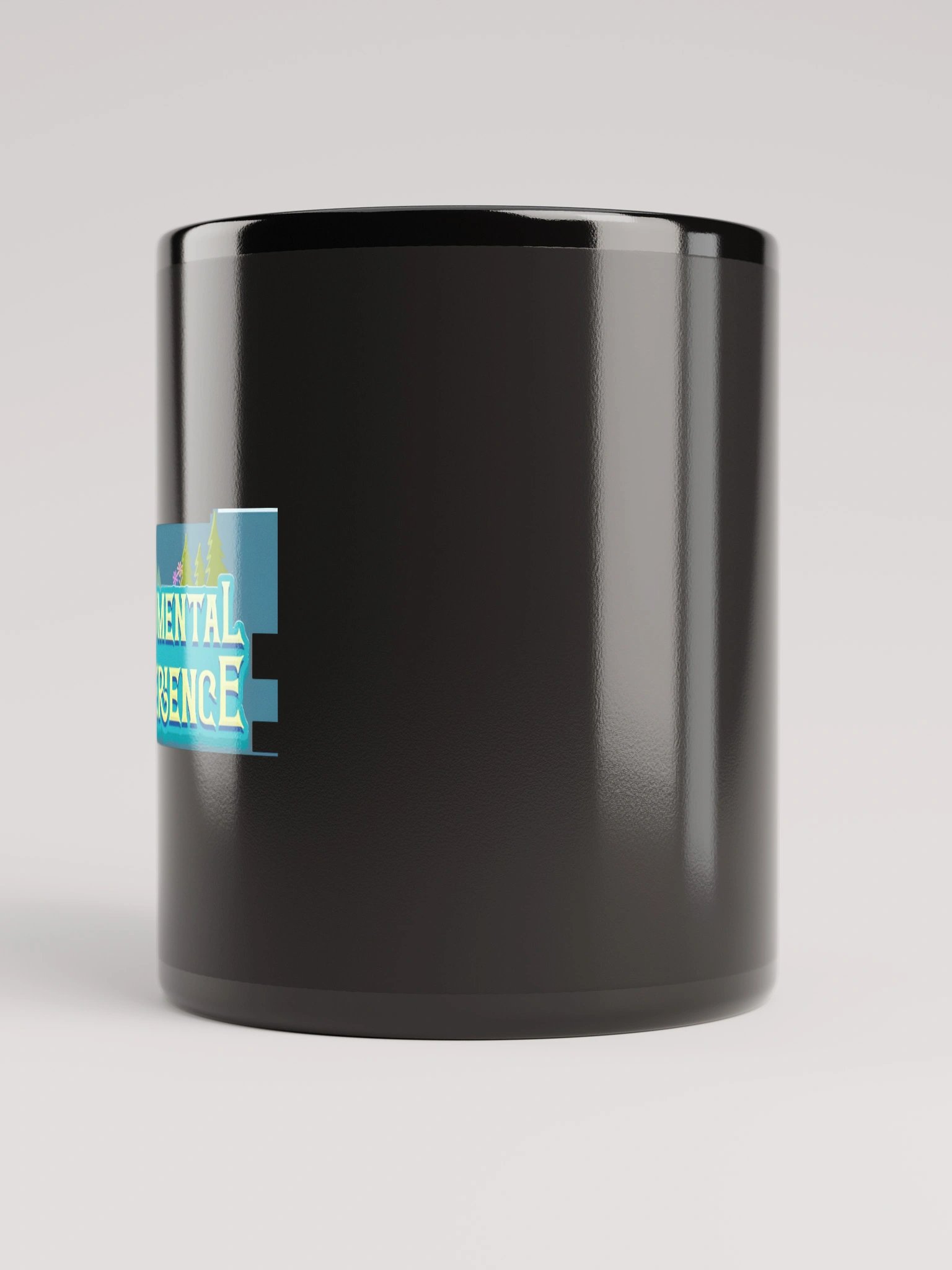Monumental Experience Black Glossy Mug product image (2)