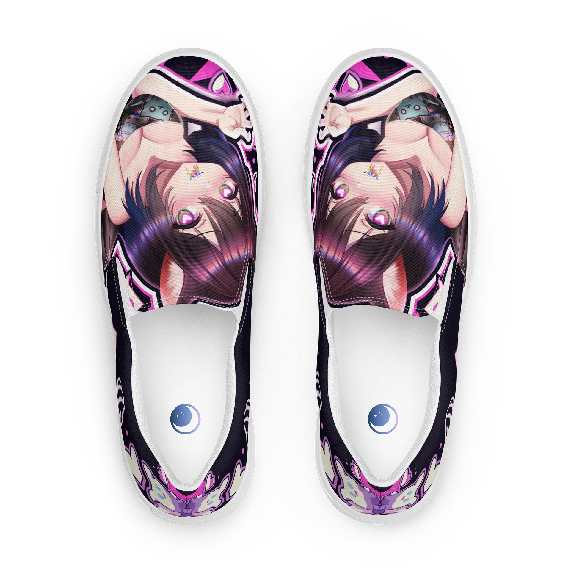 Womens Canvas Slip-On Shoes (Seductilust) product image (1)