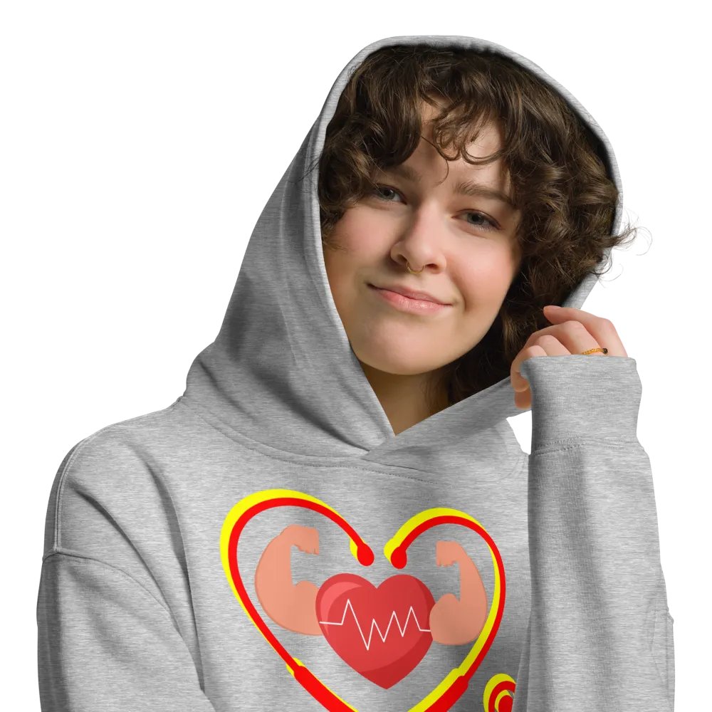 Heartbeat Flex Oversized Hoodie product image (19)