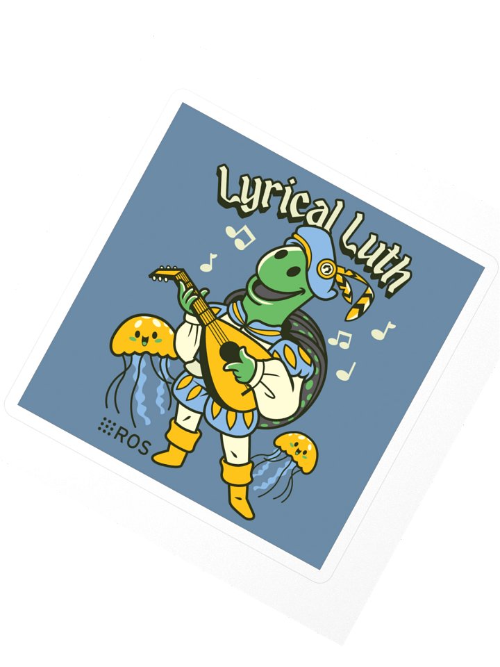 Lyrical Luth sticker product image (2)