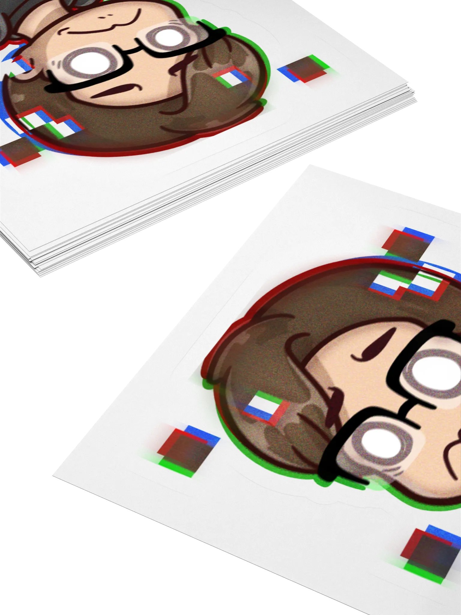 CrimsonStrife :Glitch: Emote Sticker product image (4)