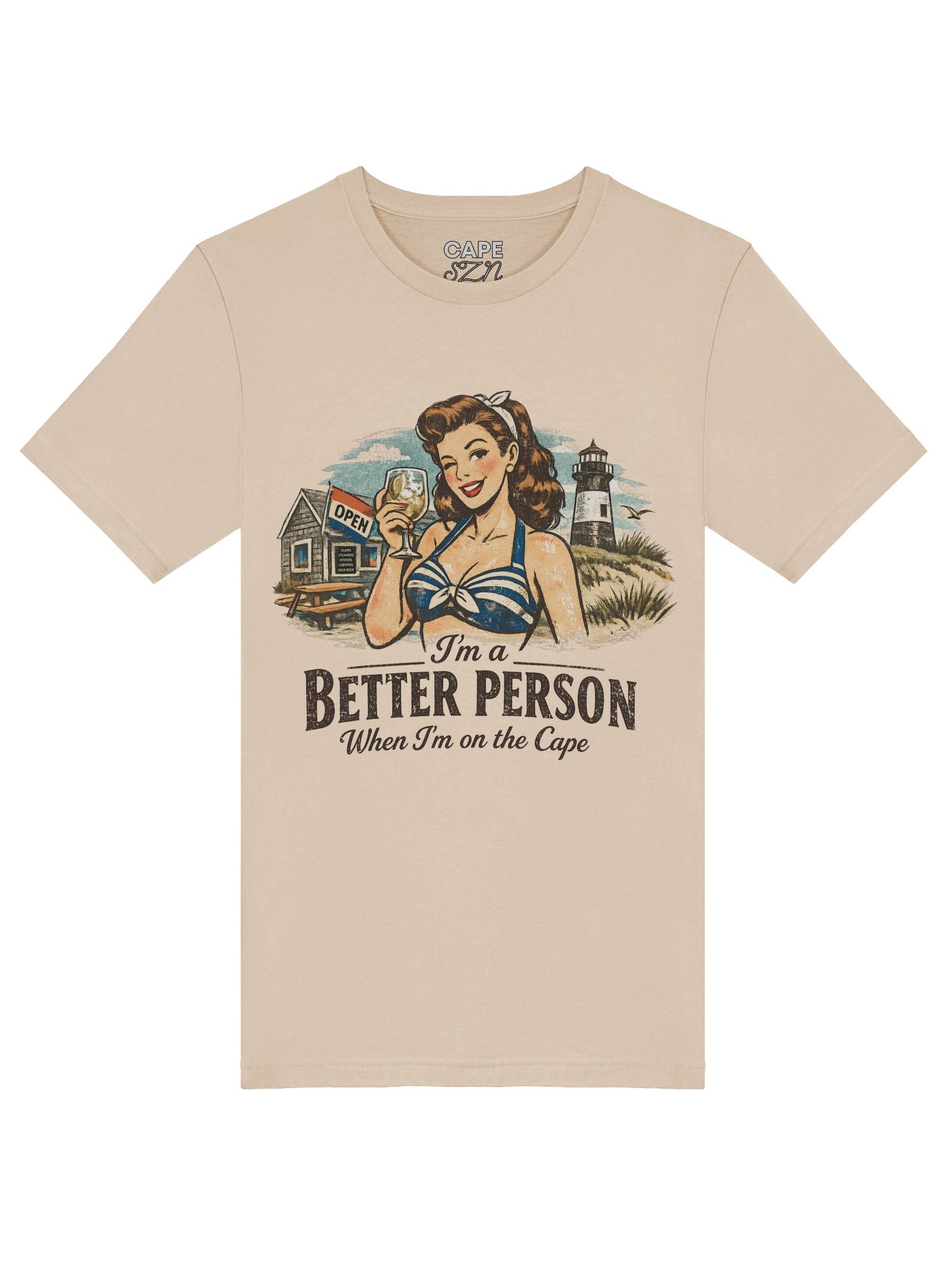 I'm a Better Person on the Cape T-Shirt product image (5)