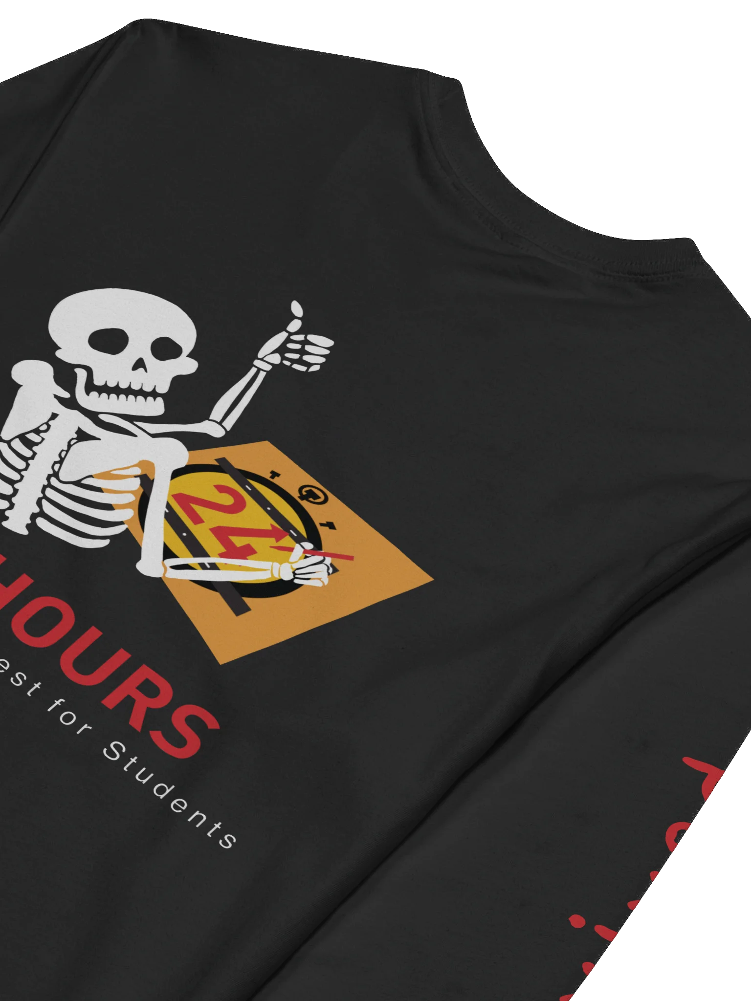 i survived 24 HOURS Fitted Long Sleeve Crew product image (8)