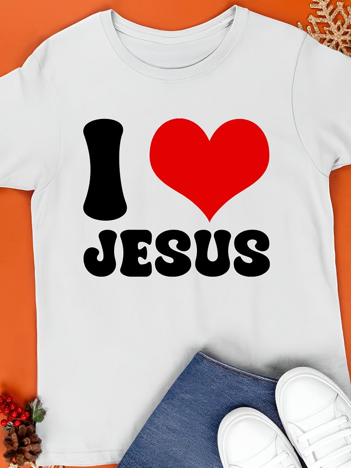 I Love Jesus Shirt product image (1)