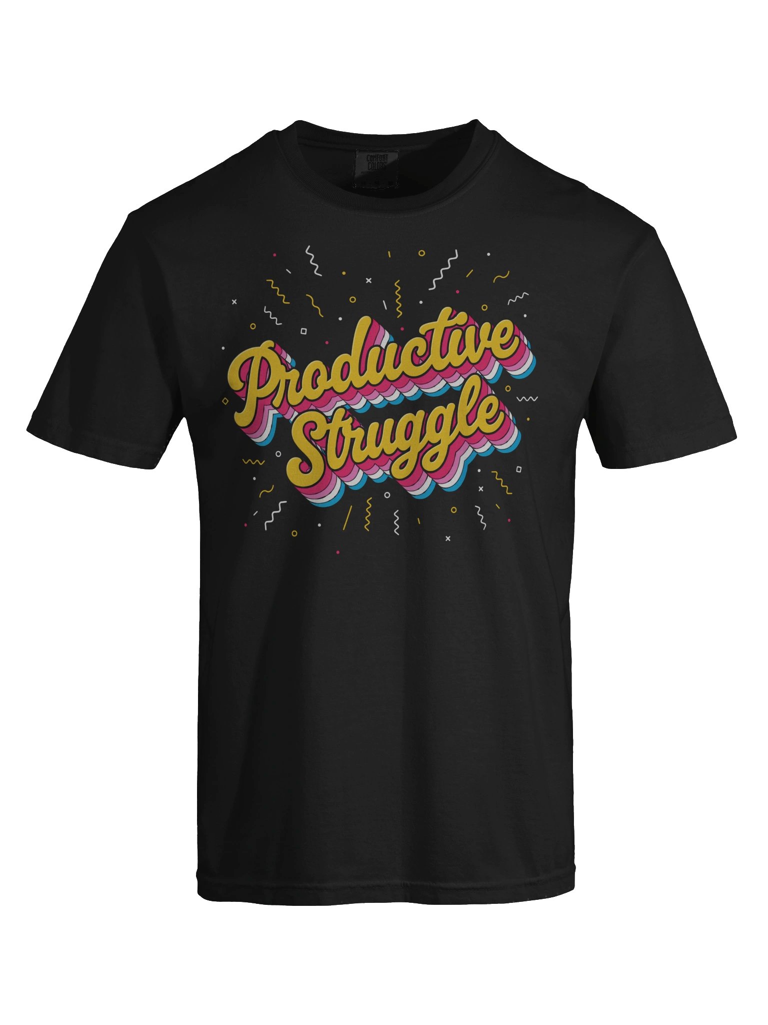 Productive Struggle Retro Graphic Tee product image (5)