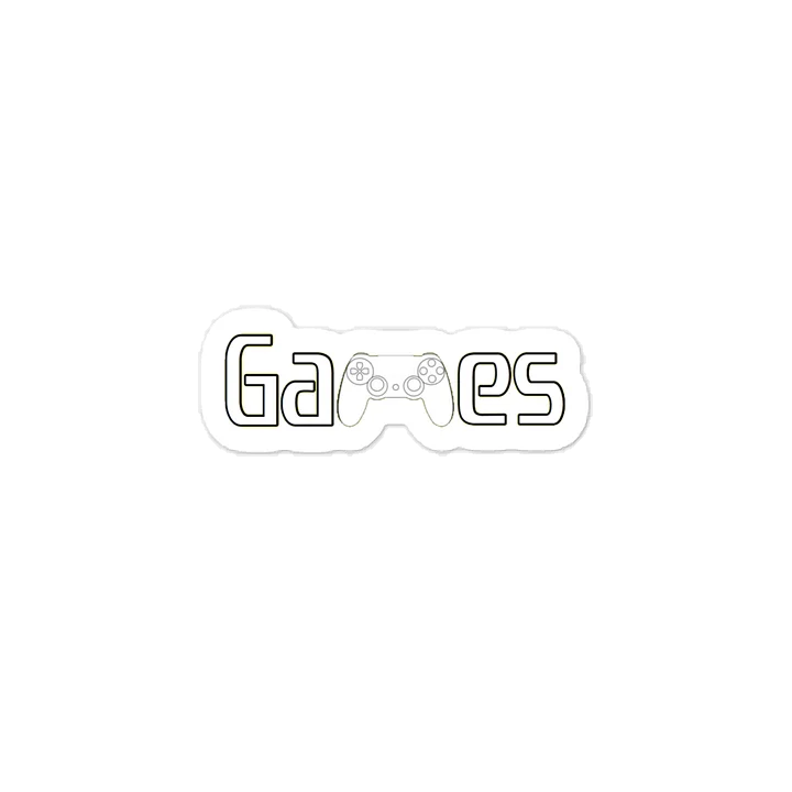 Games Sticker product image (1)