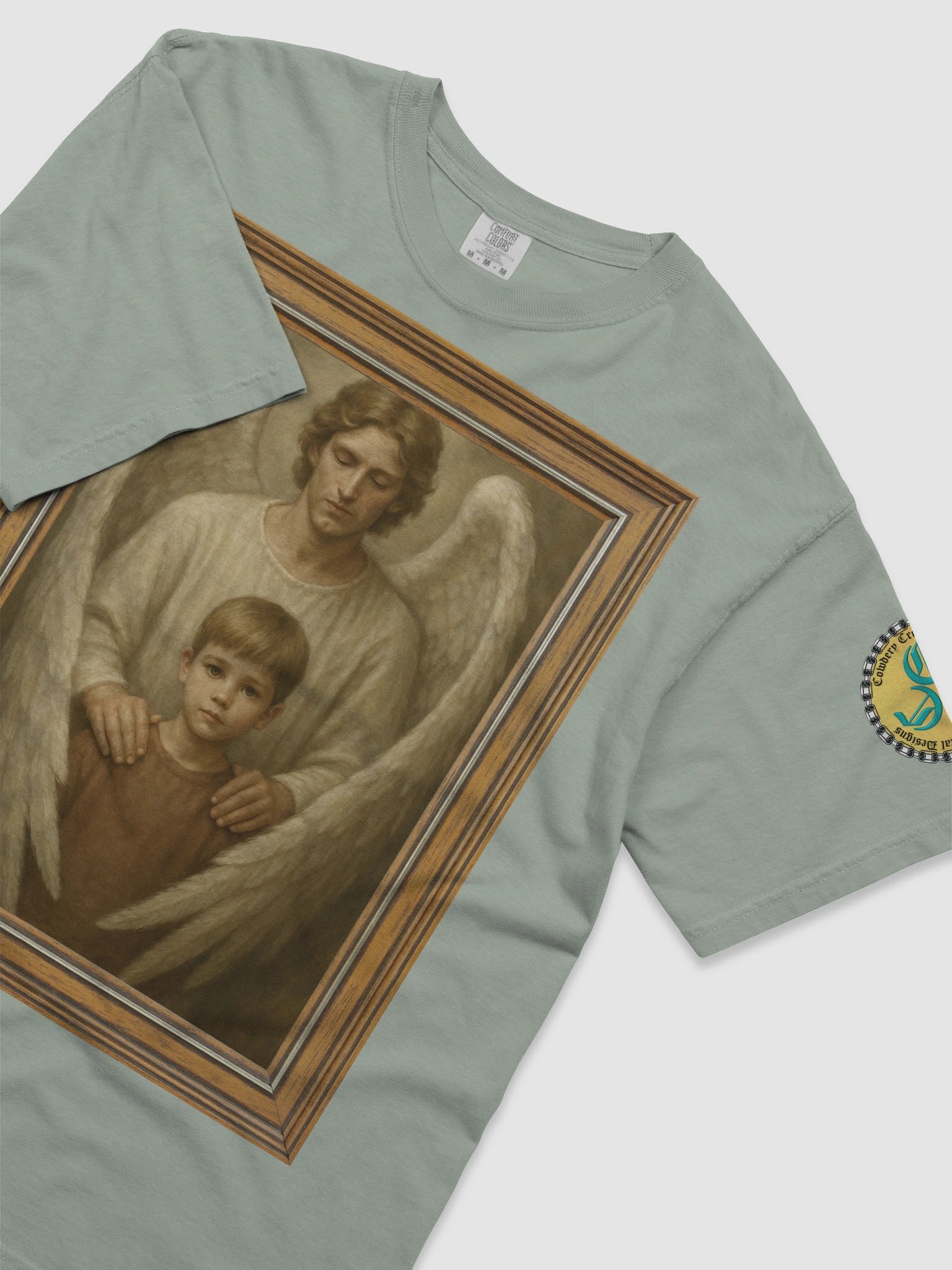 Angels Watch Over Them (Male) Comfort Colors Garment-Dyed Heavyweight T-Shirt Colors (4) product image (15)