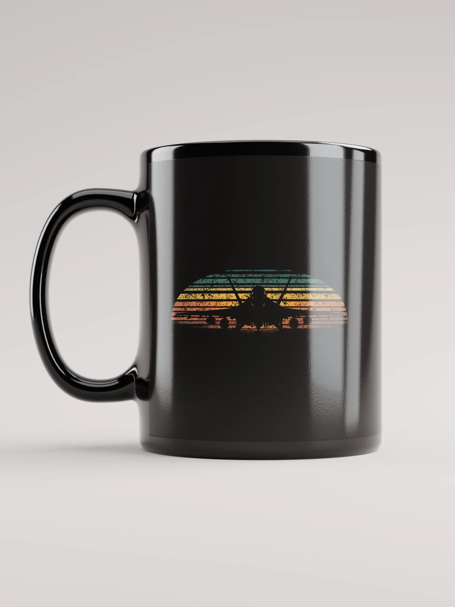 Afterburner Sunset – Fighter Jet Coffee Mug product image (12)