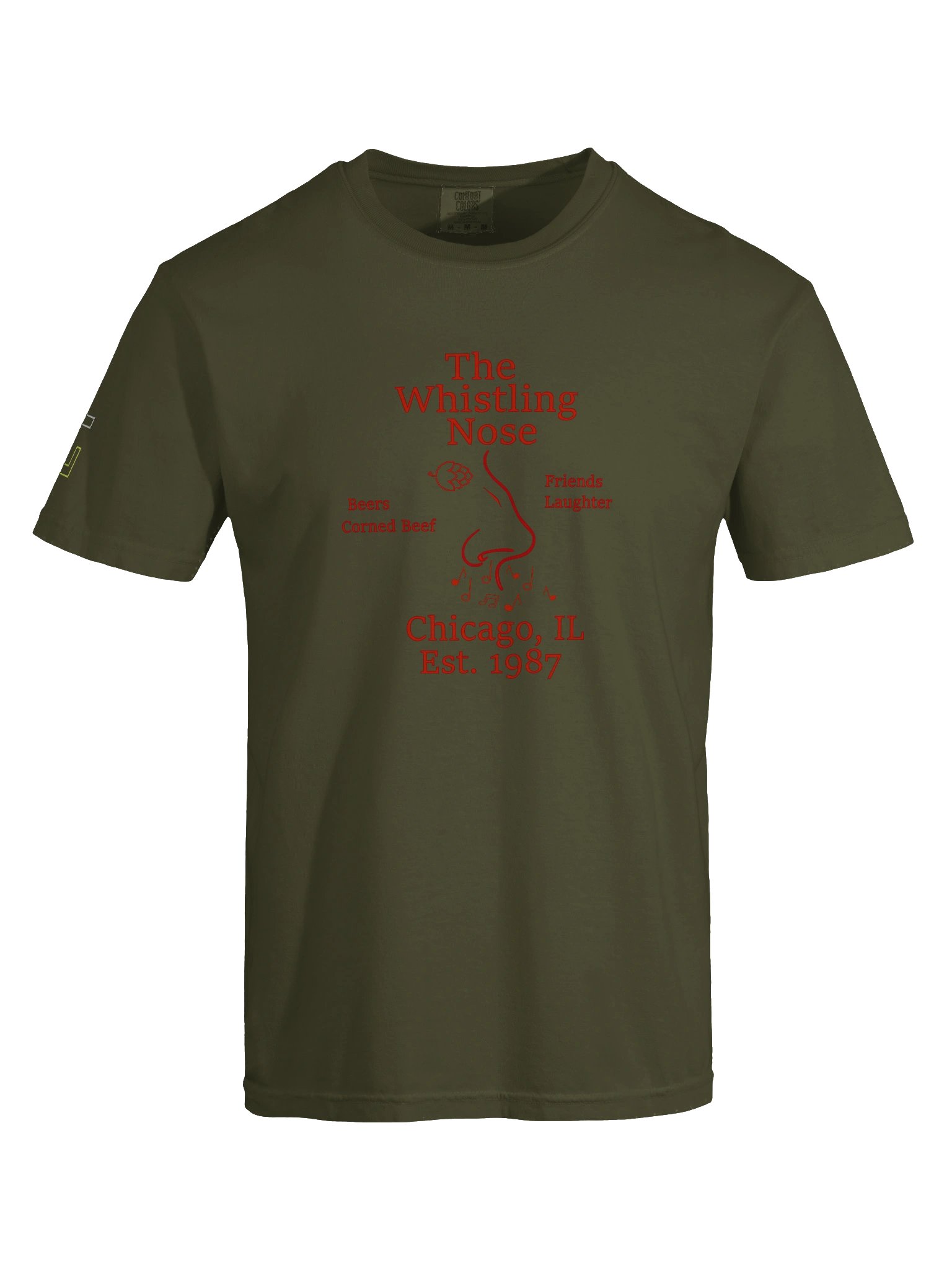 The Whistling Nose Tavern (Front, Red font) product image (8)