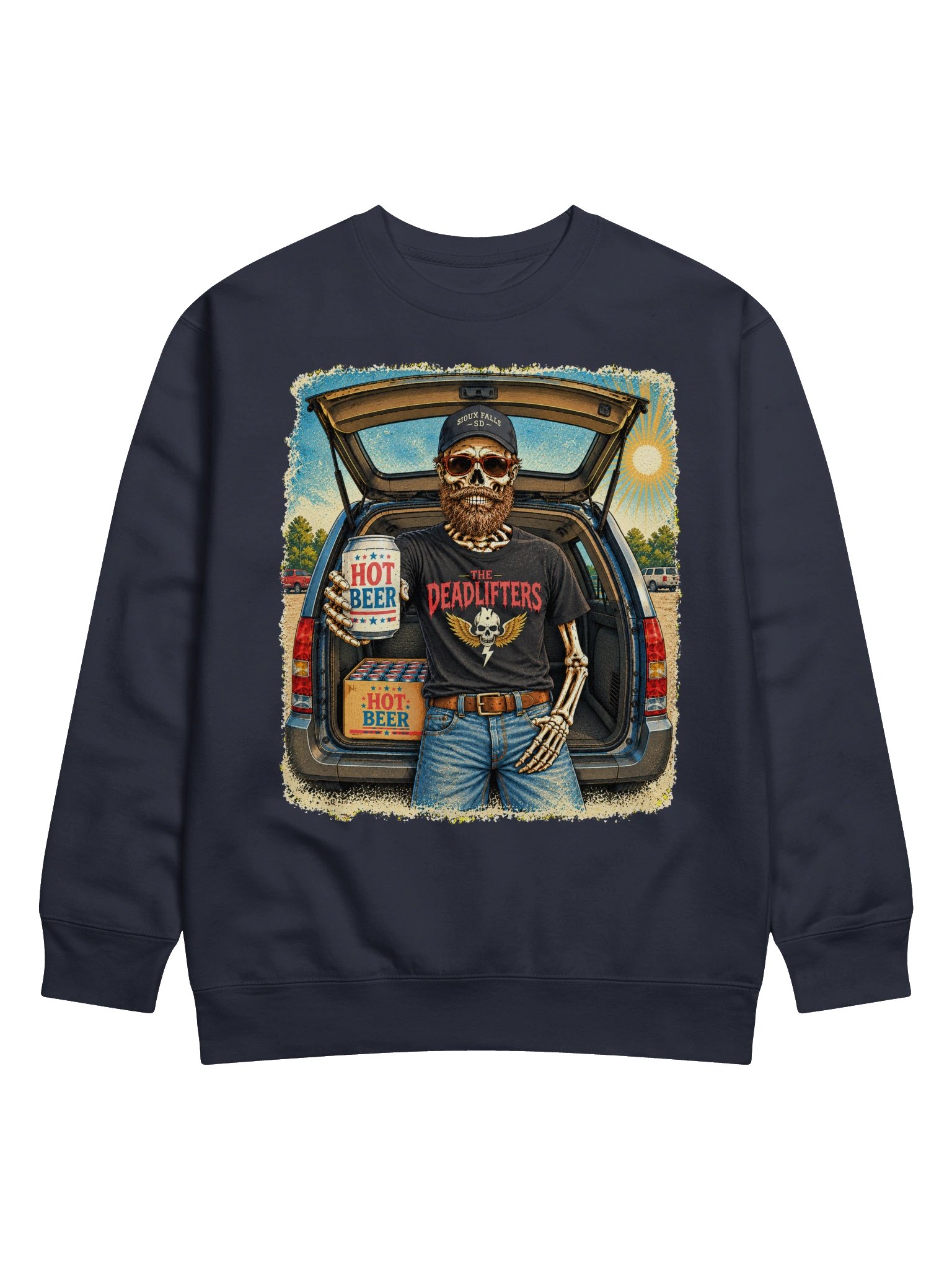 Hot Beer & Bad Decisions Sweatshirt product image (11)