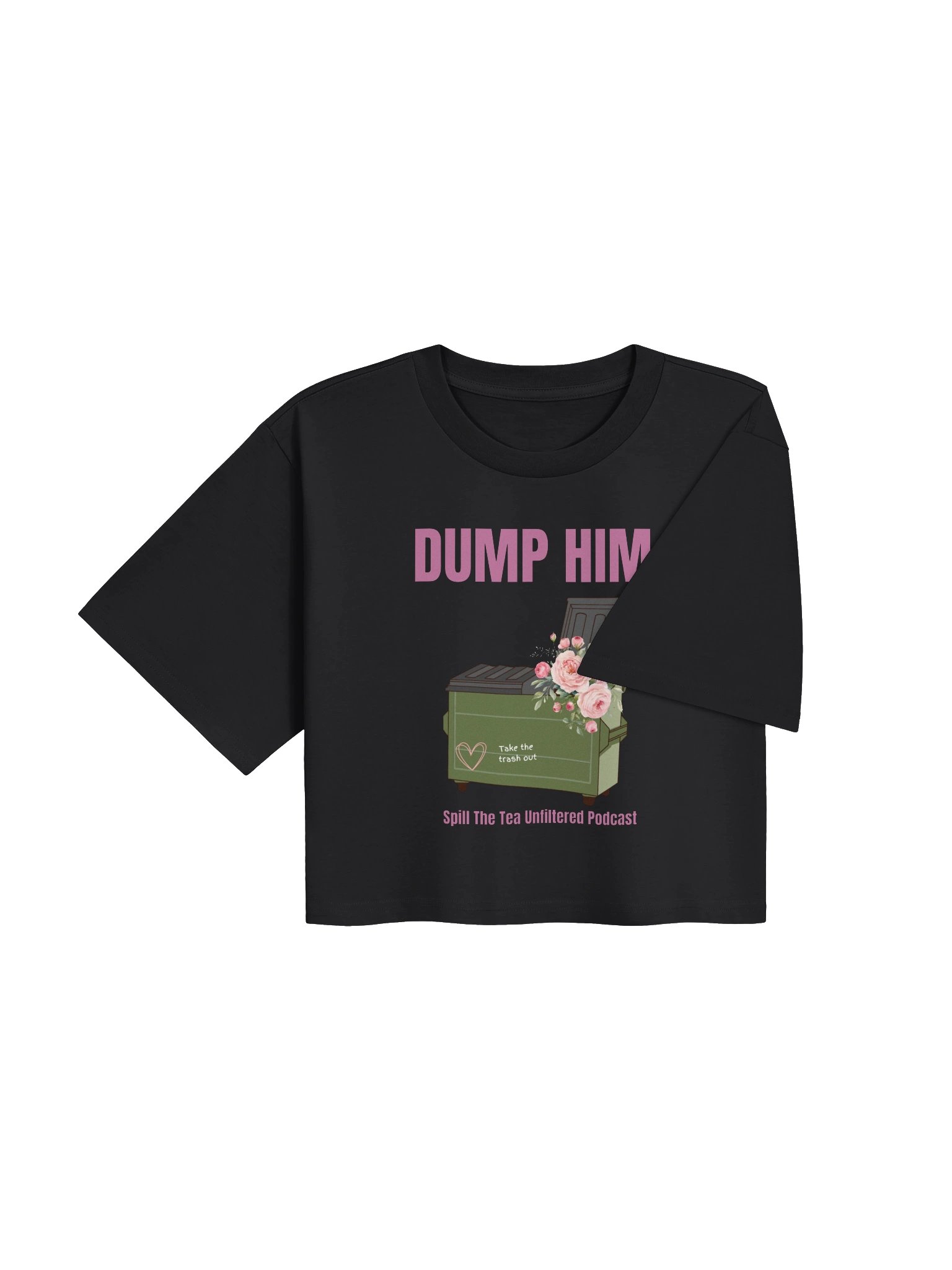 Dump Him Podcast Crop Tee product image (4)