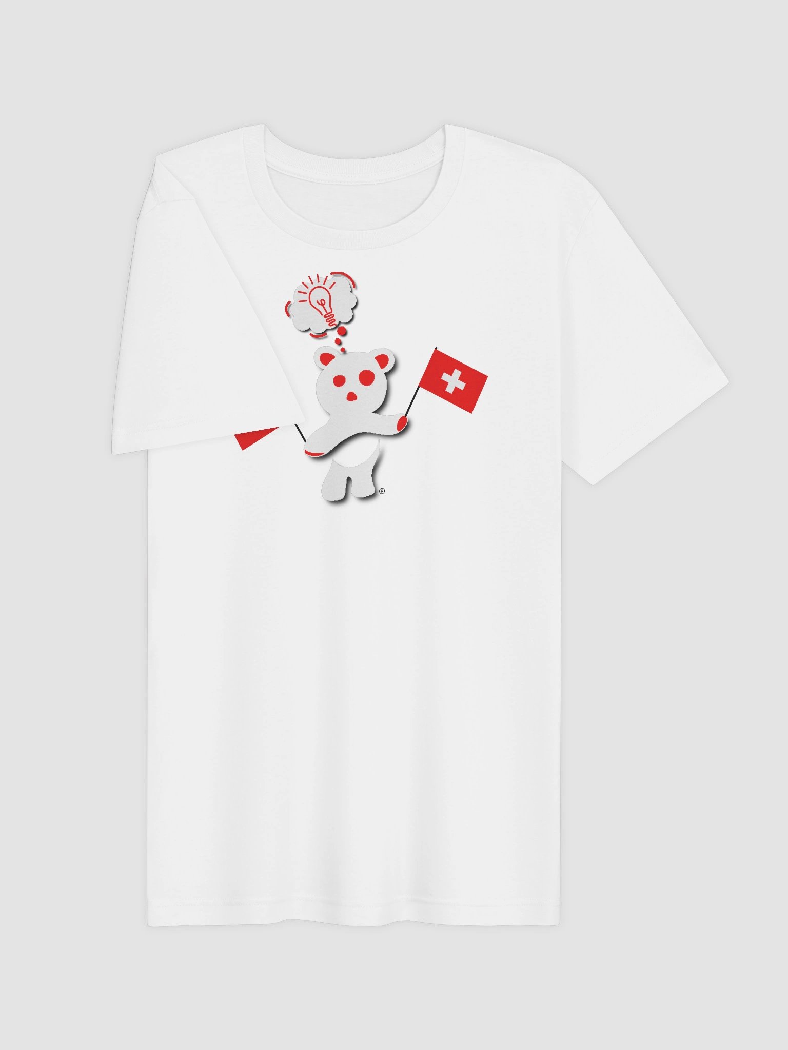 Switzerland — Country Bear T-Shirt | BehrBrained Media product image (9)