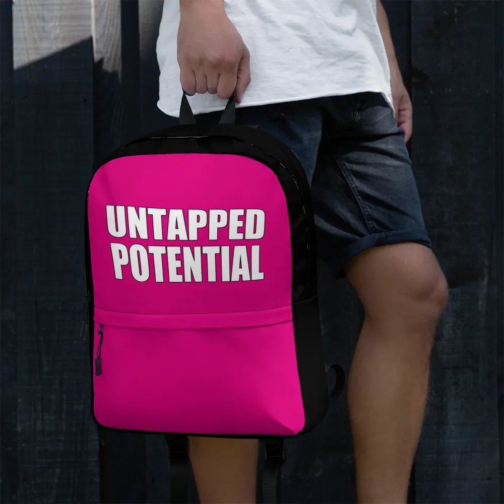 Untapped Potential Hot Pink Backpack product image (4)