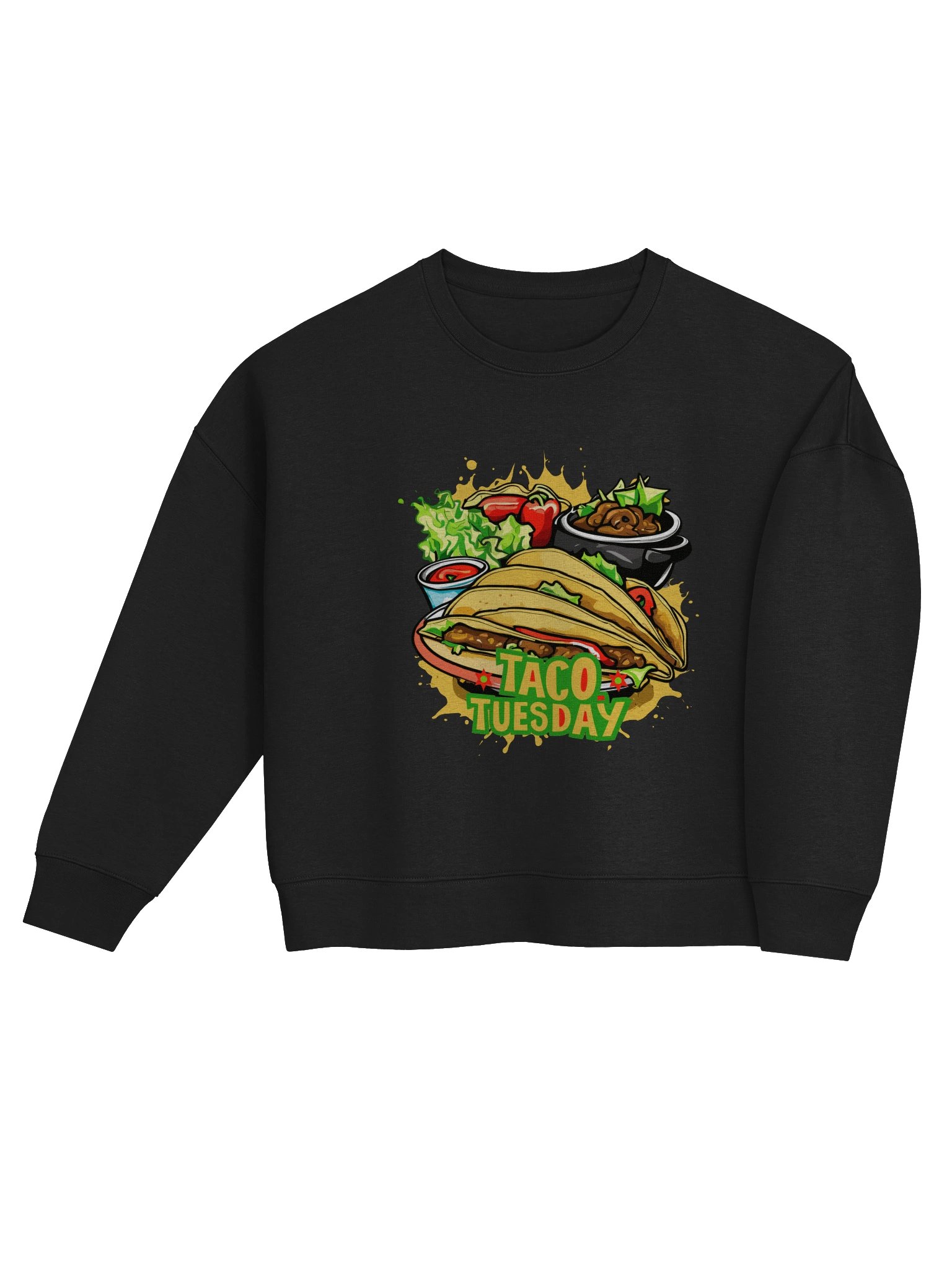 Taco Tuesday | Stanley/Stella Women's Organic Crew Neck Sweatshirt product image (4)
