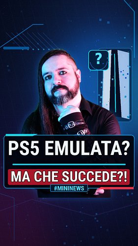 🎙 PS5 EMULATA? MA CHE SUCCEDE?! ▶ #mininews