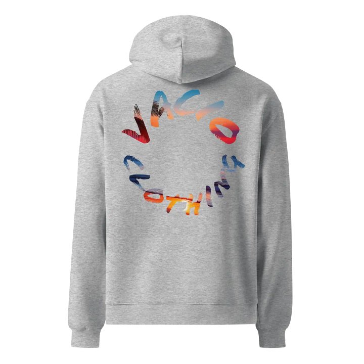 VACIO Circular Sunset Logo Premium Relaxed Fit Hoodie product image (1)