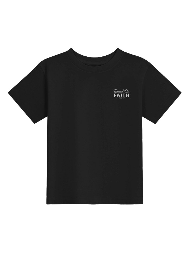 Raised on Faith Kids Tee - Black product image (1)