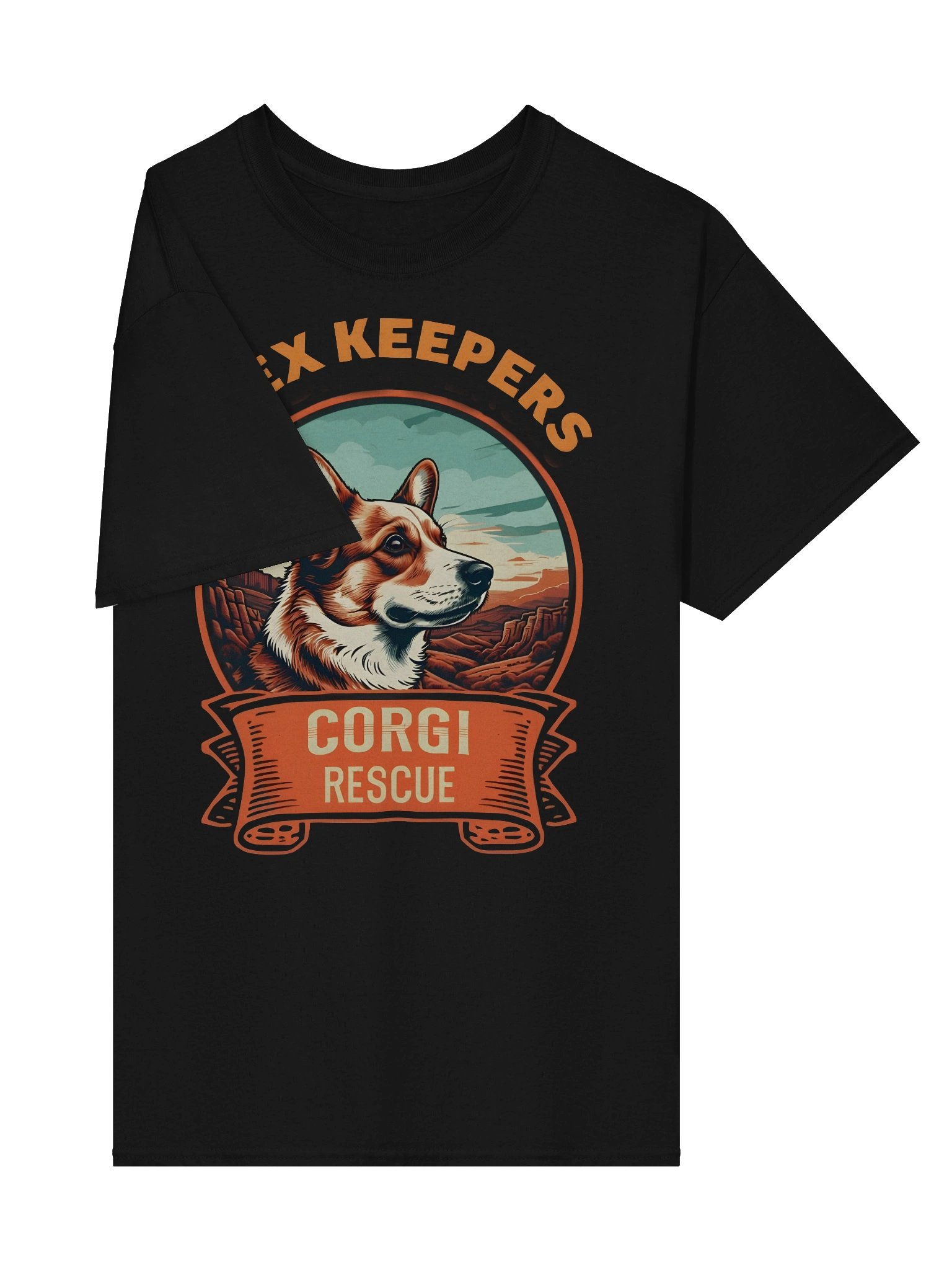 "The Fearless Lowline" Corgi Rescue Tee product image (4)