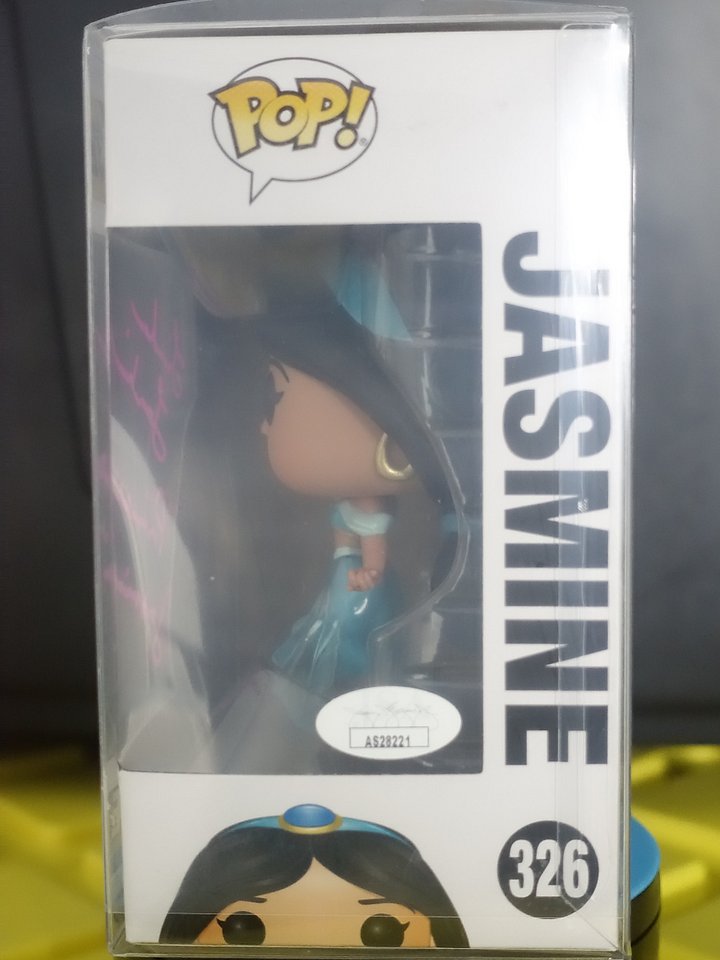 Linda Larkin Signed and Inscribed Princess Jasmine #326 – JSA product image (2)