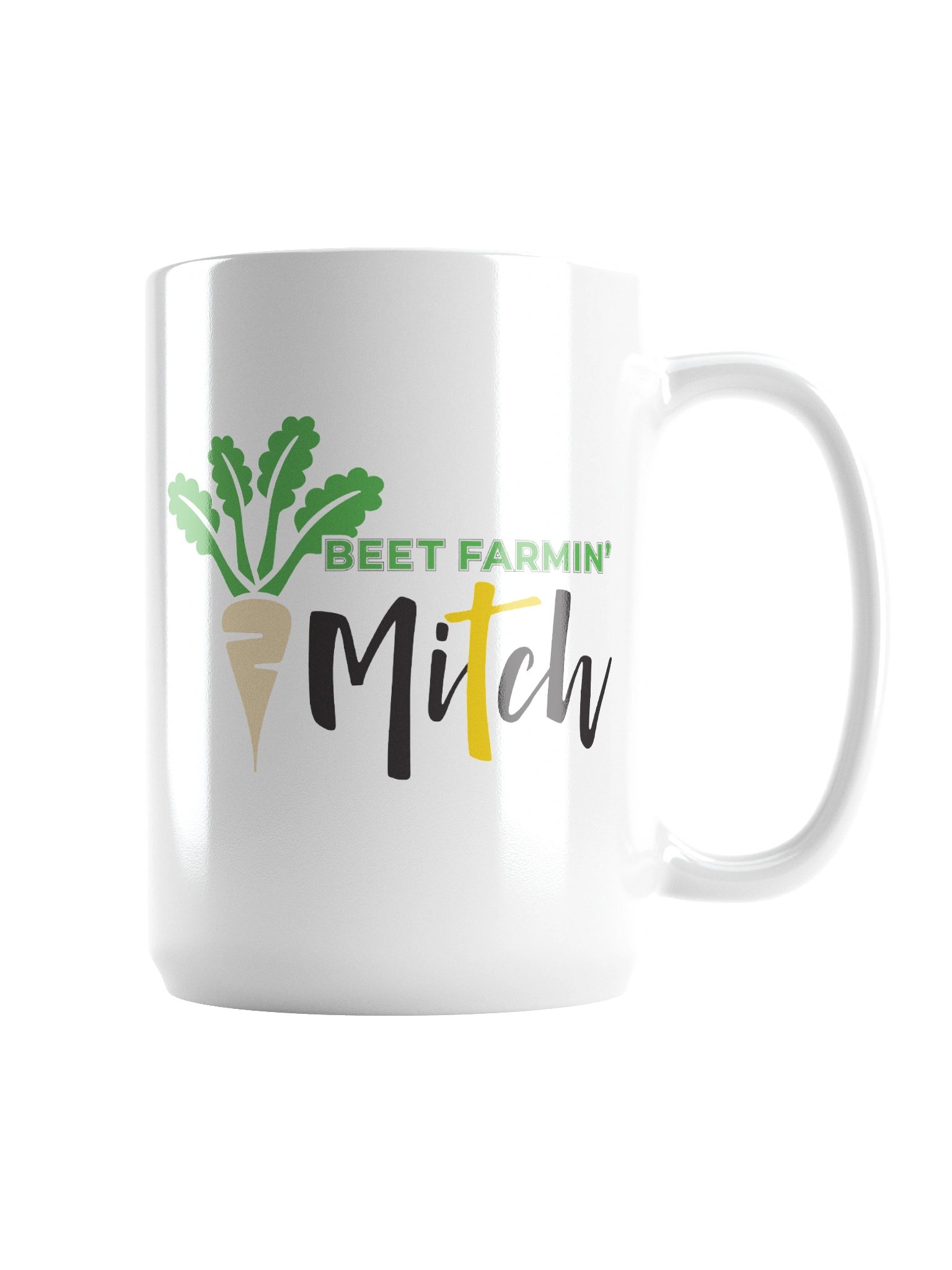 Beet Farmin' Mitch Illustrated Mug product image (2)