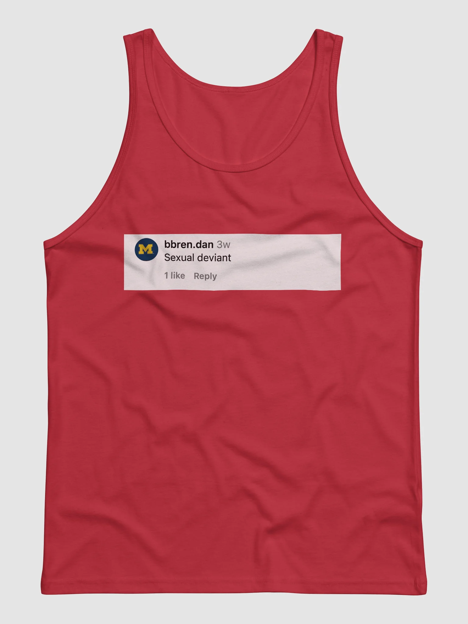 Sexual Deviant comment tank product image (2)