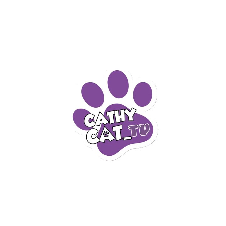 CathyCat_TV Logo Magnet product image (1)