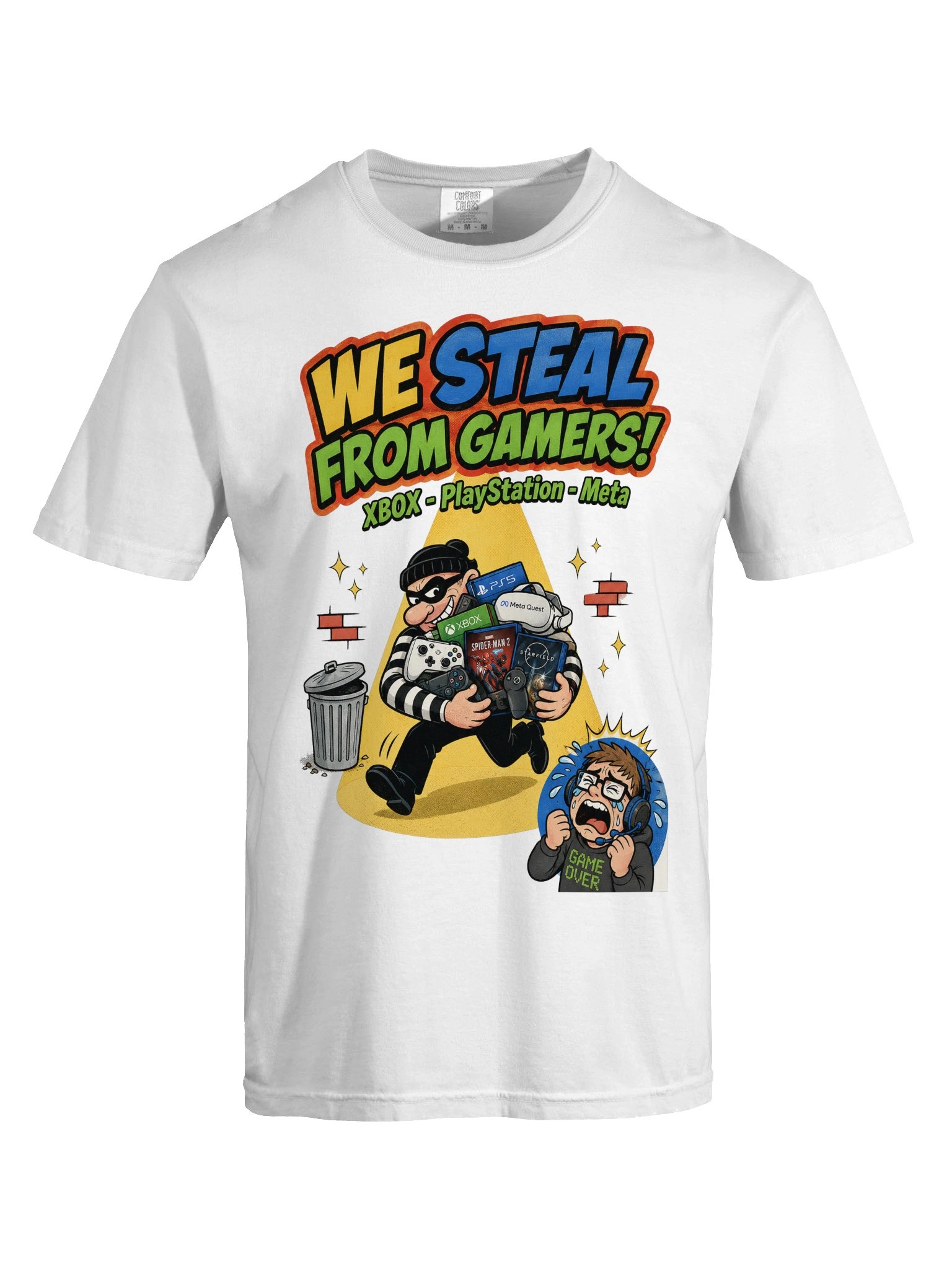 We Steal From Gamers! T-shirt product image (5)