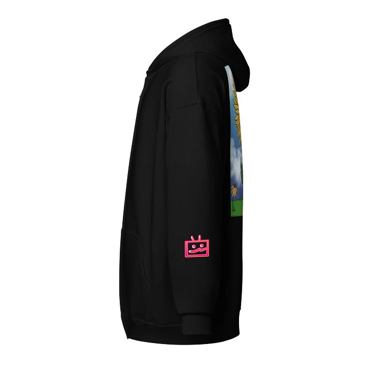 Sunflower Print Zip-Up product image (2)