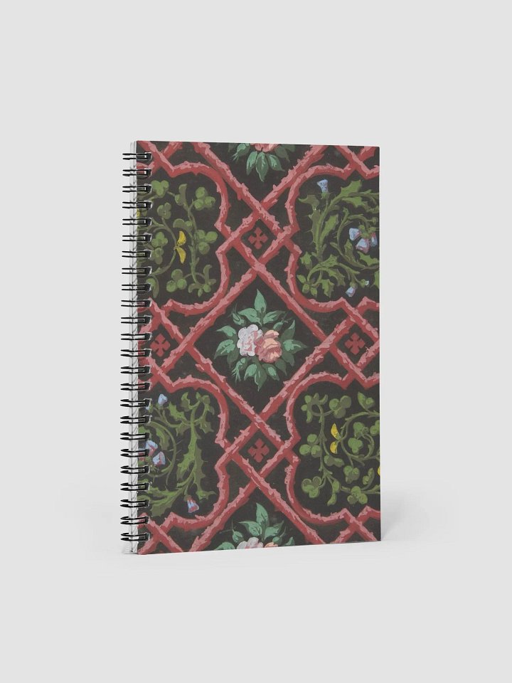 Floral Geometry Spiral Notebook product image (1)