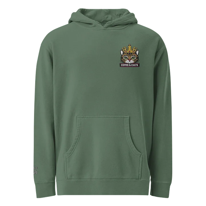 Coffee & Cults Comfiest, Softest, High Quality Queen Gloria Embroidered (Stitched) Hoodie - Six Color Options, Independent Trading Co Hoodie product image (1)