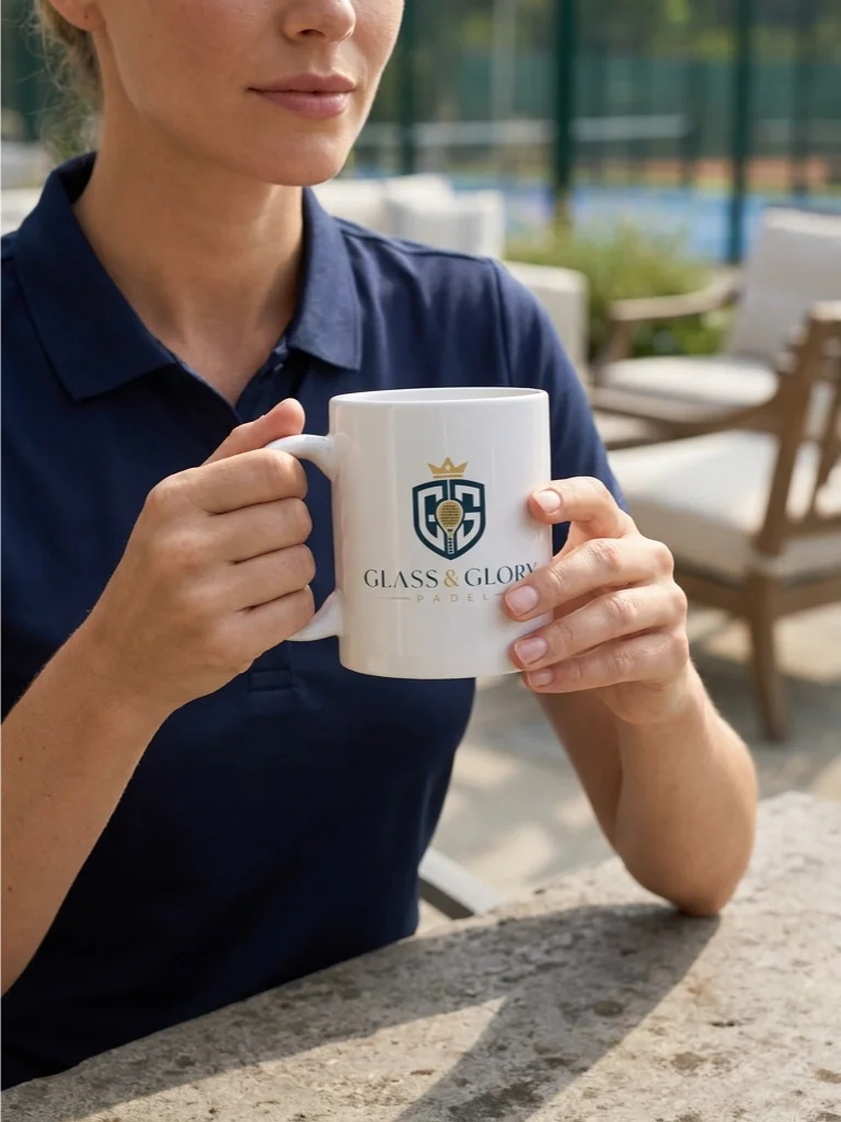 Signature Crest Padel Mug product image (3)