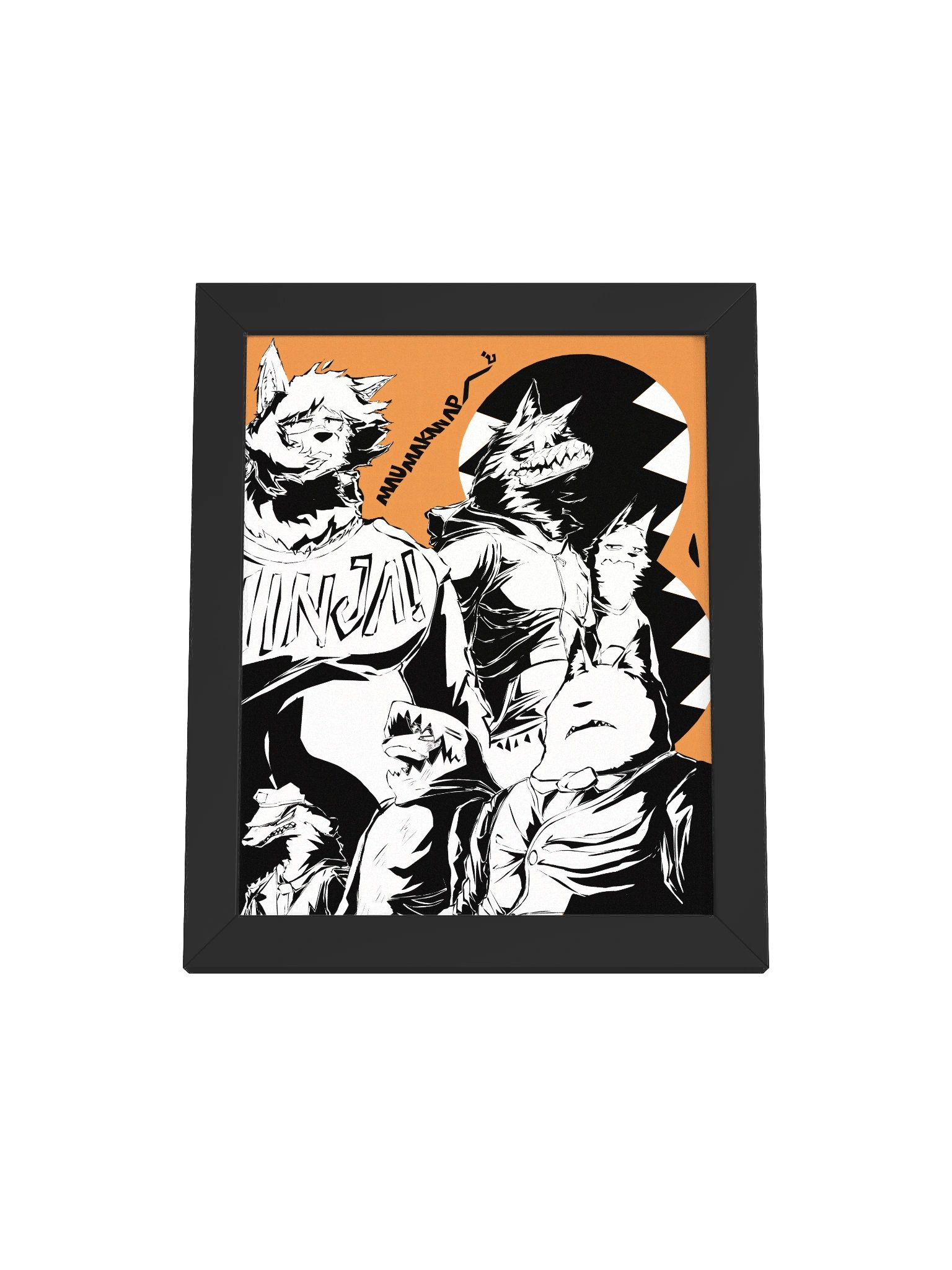 POSTERS | MMA FAN-ART #1 (B&W EDITION) Framed product image (4)