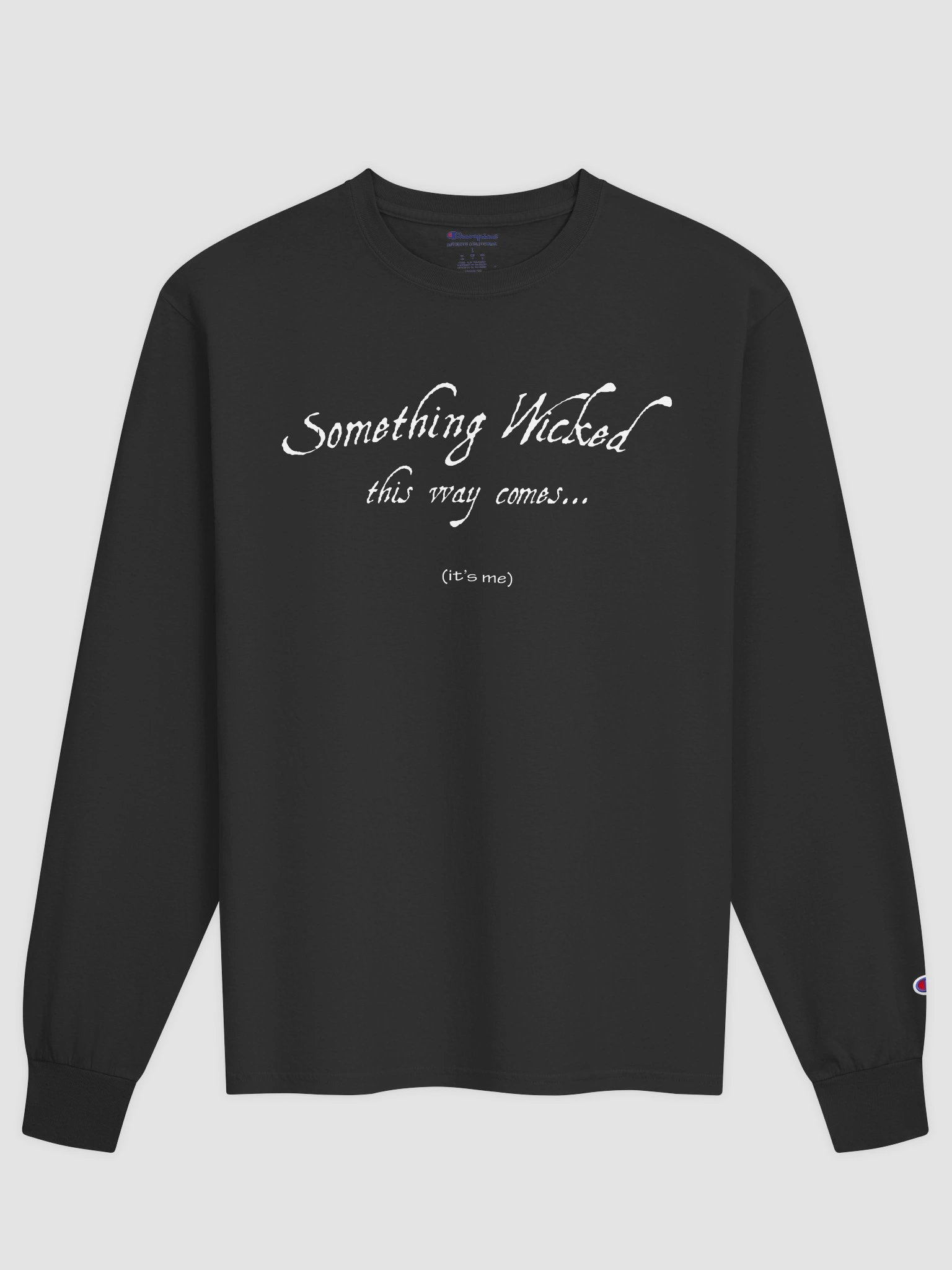 Something Wicked Champion Long Sleeve product image (1)