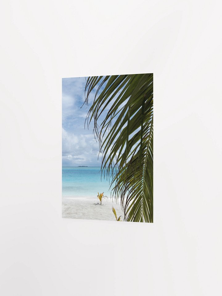 Maldives palm - Enhanced Matte Paper Poster product image (5)