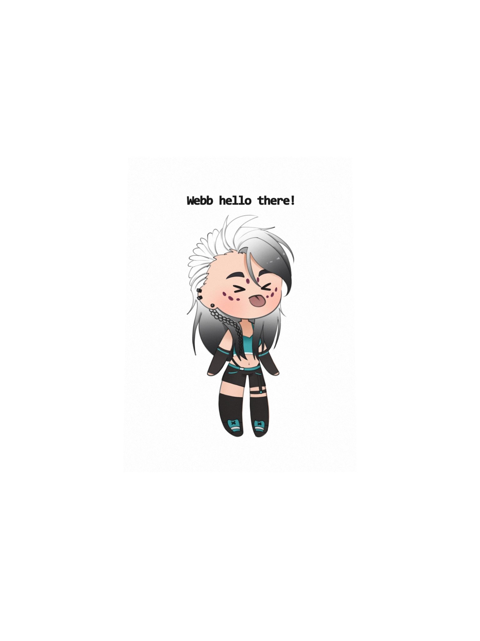 Syluette: "Webb hello there!" - Poster product image (4)