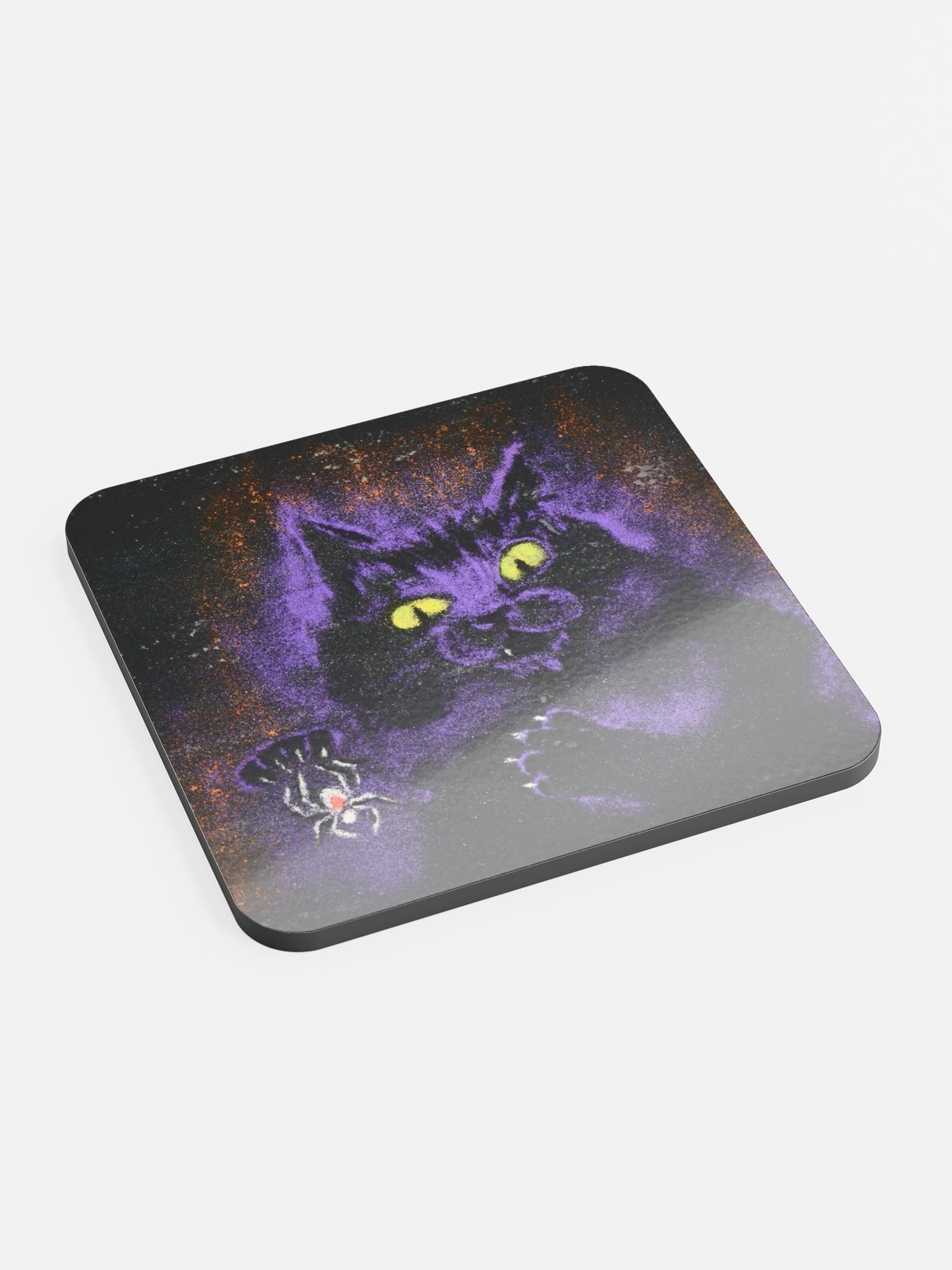 Purple Cat Coaster product image (2)