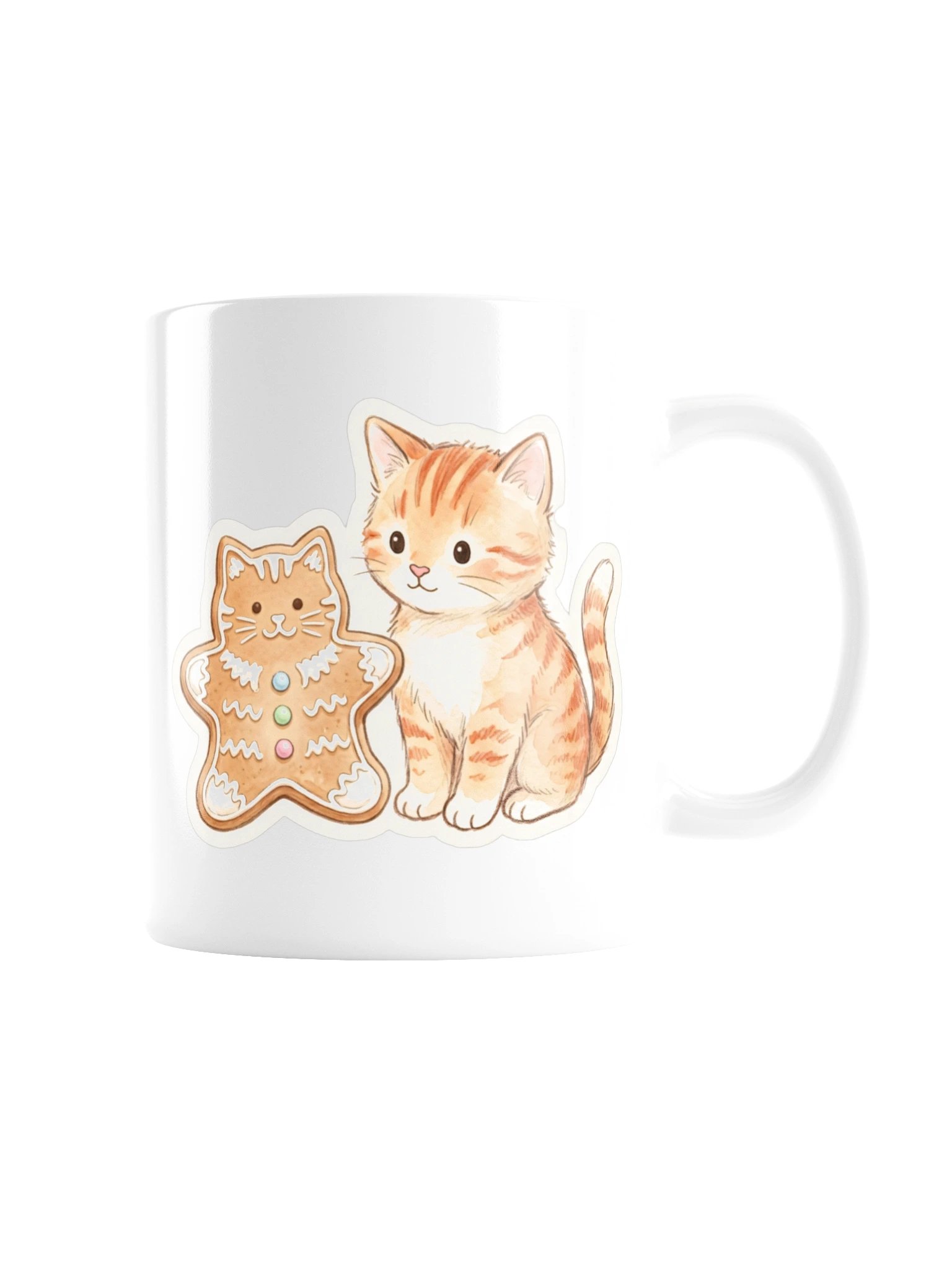 Gingerbread Kitten Mug product image (3)