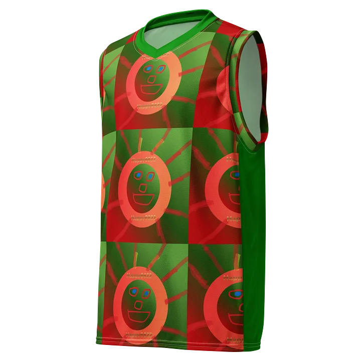 Abstract Face Tile Basketball Jersey product image (1)